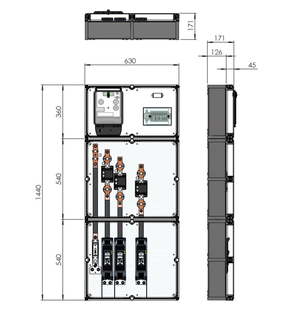 MÓDULOS PARA MEDIDA INDIVIDUAL INDIRECTA B.T.