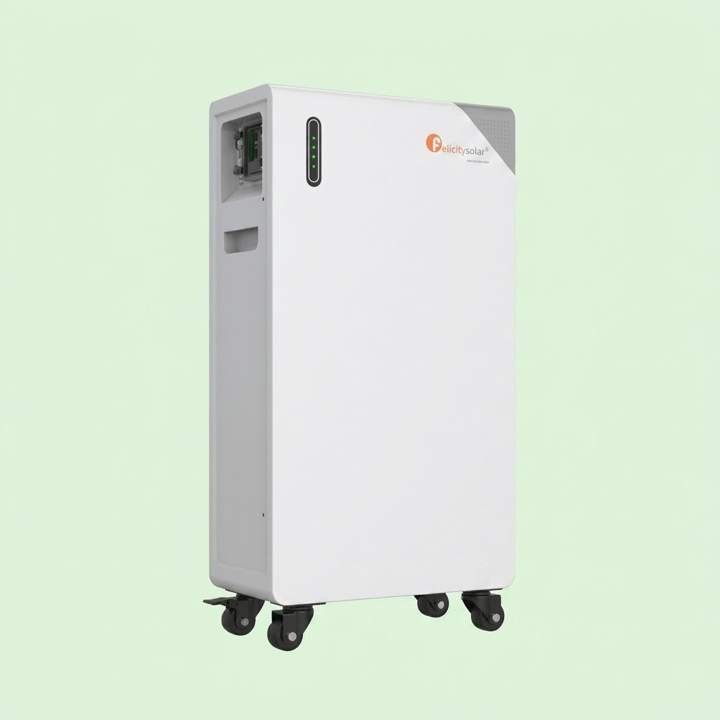 Pack inversor híbrido Deye 10 kW monofásico + batería Felicity LiFePO4 16 kWh 51,2 V IP65