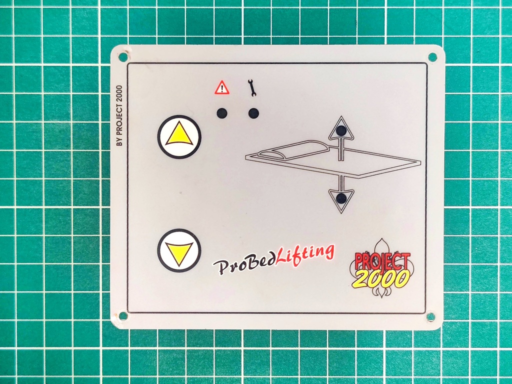 REPARACIÓN DE PLACA DE CONTROL DE CAMA PROJET2000 PROBED