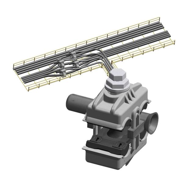 CONECTOR PARA RED INDUSTRIAL SX 25-95/25-50MM²