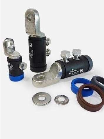 TERMINAL AISLADO TTP-95/10 CON TORNILLO FUSIBLE (50-95mm cu/al BT)