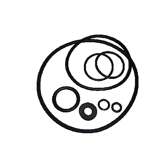 Juntas bomba piscina ASTRAL Sprint/Victoria 0.50cv a 2.00cv (kit 7 juntas)