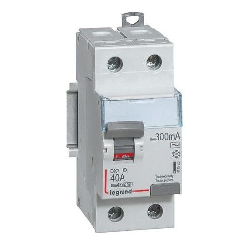 DIFERENCIAL DX³ 6KA 2/40/300MA AC LEGRAND