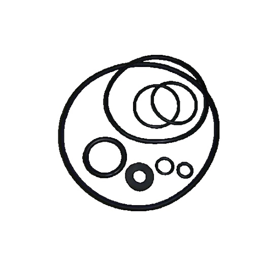 Juntas bomba piscina ASTRAL Sprint/Victoria 0.50cv a 2.00cv (kit 7 juntas)
